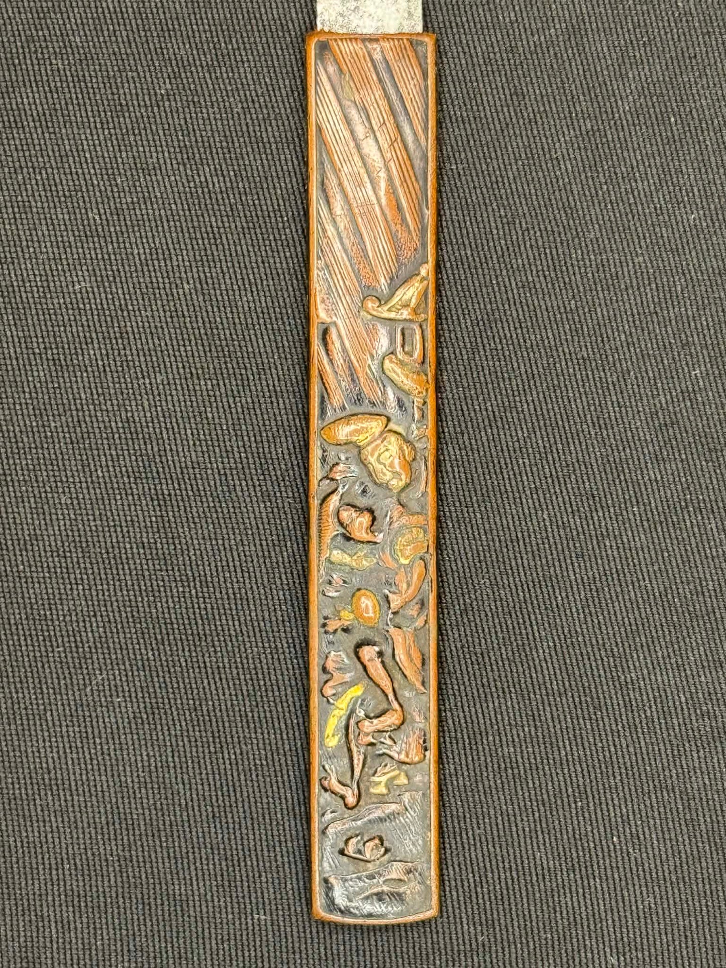 Antique Nihonto - Wakizashi in Koshirae with Dragon Nanban Tsuba