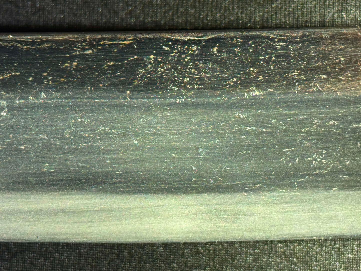 Antique Nihonto - WIDE Naginata Naoshi Wakizashi in Koshirae, signed Chikushu Ju Sa (unverified)
