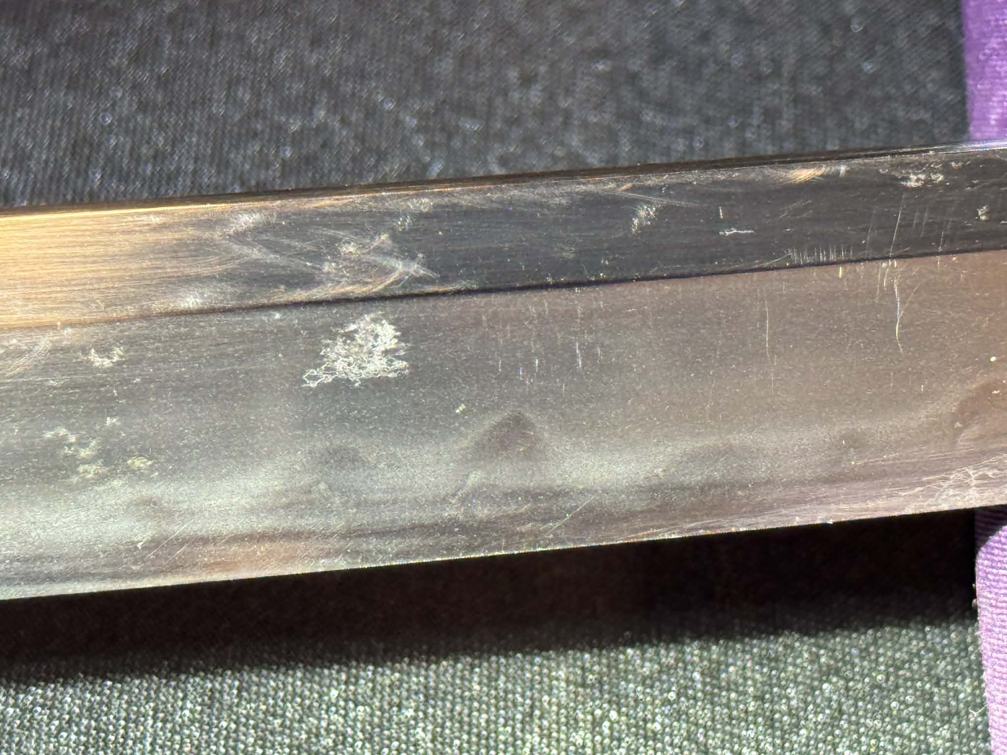 Antique Nihonto - Katana in Tachi Koshirae, signed Shinano no Kami Kunihiro Saku (unverified)
