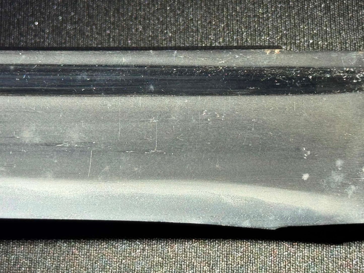 Antique Nihonto - Muromachi (4-600 years old) Wakizashi in Shirasaya, signed Soshuju Hiromasa
