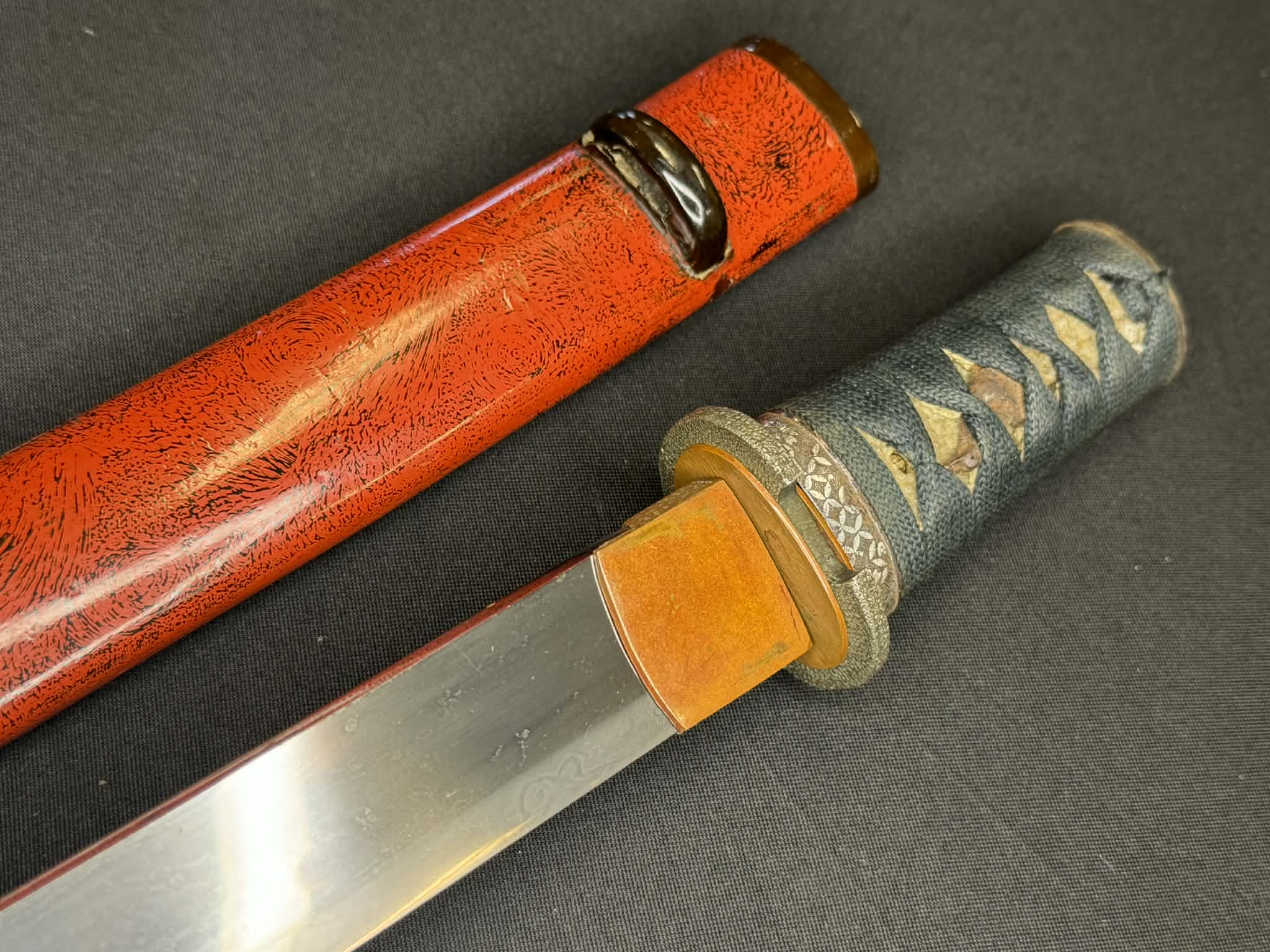 Antique Nihonto -  Late Edo (150 years old) Tanto in Koshirae - NBTHK attributed to Ashu Sukeyoshi