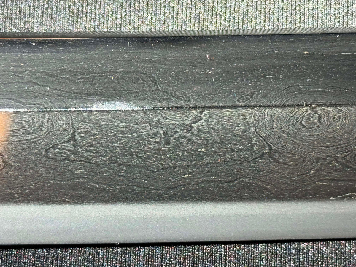 Antique Nihonto - Late Edo GIANT Katana with Koshirae, Signed Koshu Yori Katsuyamajo Minami Hisatsugu Saku Kore, Dated Tenpo 13 (1842) February, NBTHK Certified