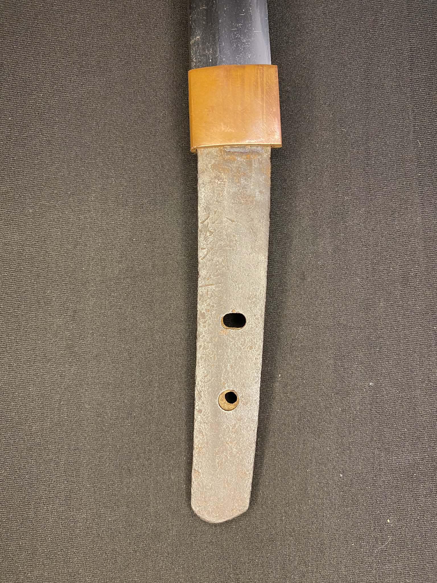 Antique Nihonto - Tachi in Katana Koshirae - signed Morihisa (unverified) possible Christian Tsuba