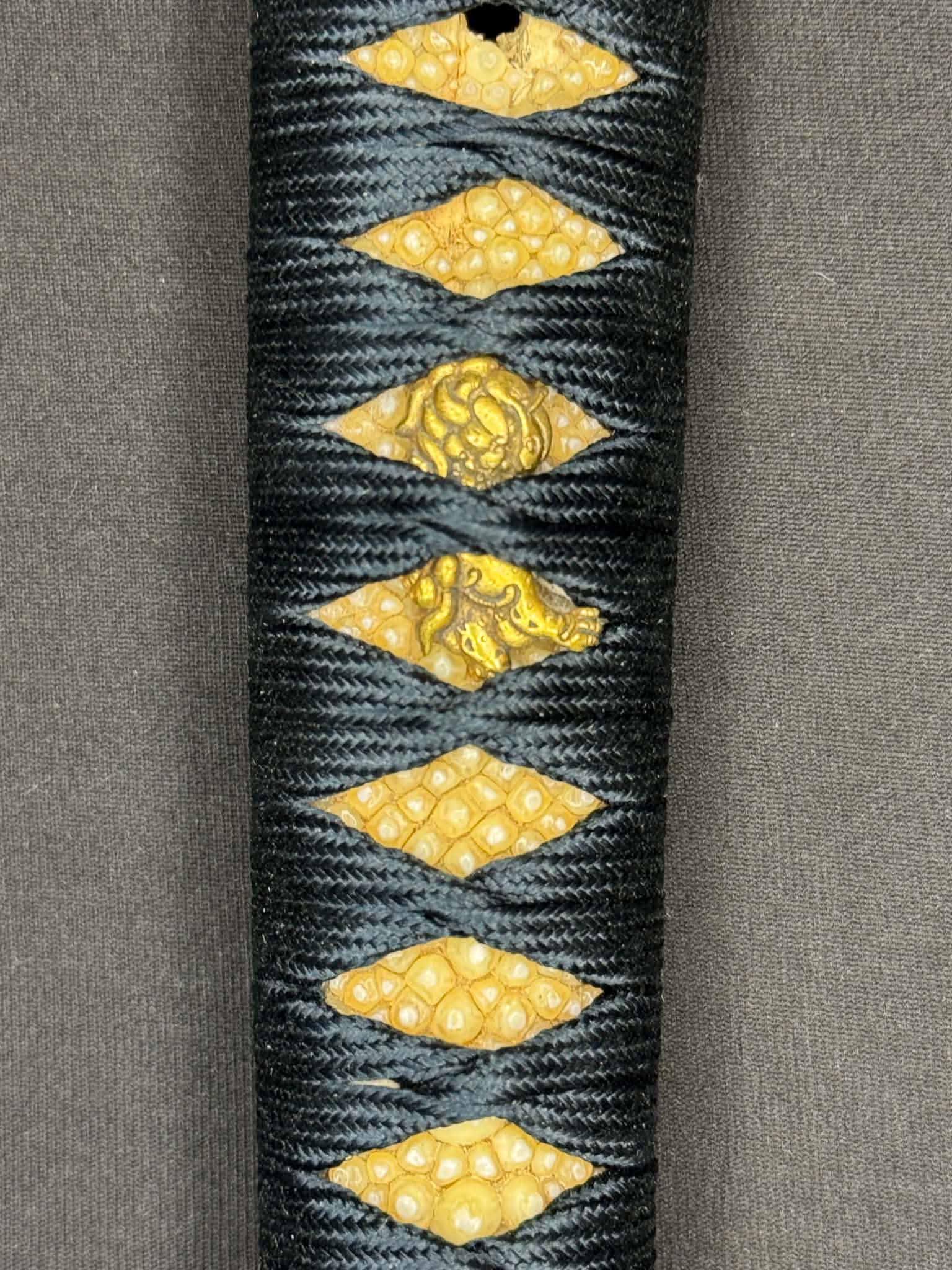 Antique Nihonto - Daishou Katana (NBTHK attributed to Fujiwara Takada) and Wakizashi (NBTHK attributed to Echizen Seki) in Handachi Koshirae