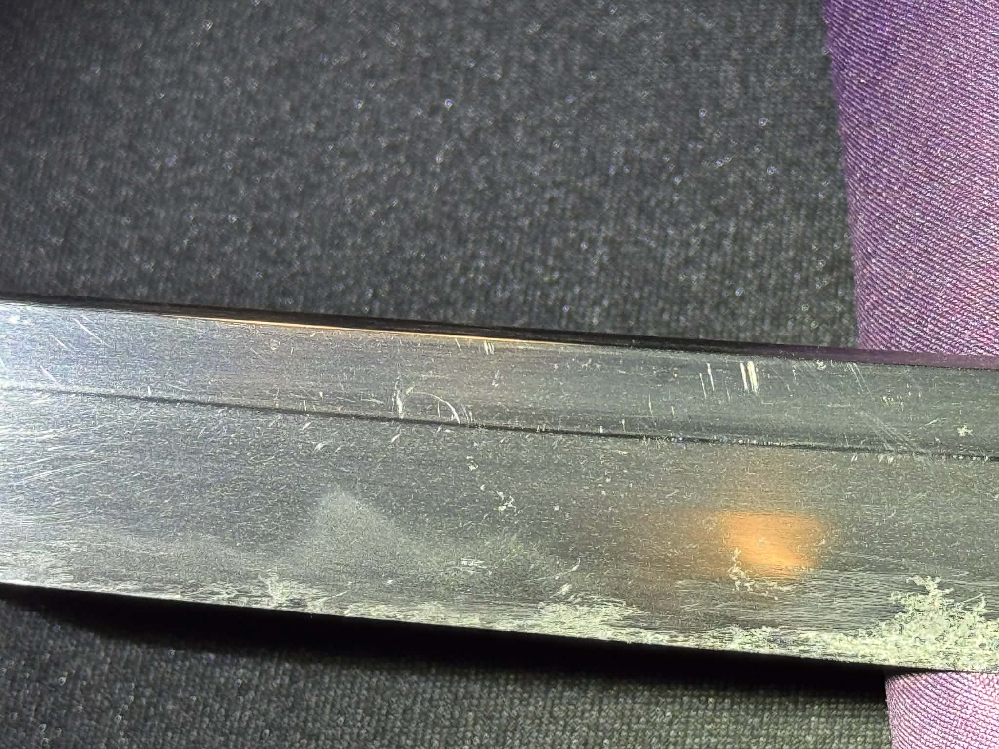 Antique Nihonto - Katana in Tachi Koshirae, signed Shinano no Kami Kunihiro Saku (unverified)