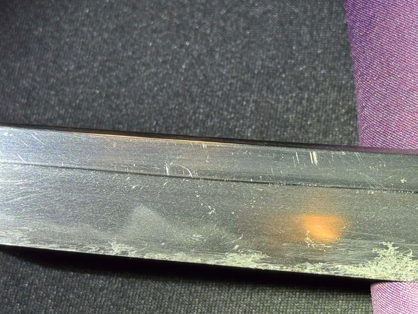 Antique Nihonto - Katana in Tachi Koshirae, signed Shinano no Kami Kunihiro Saku (unverified)