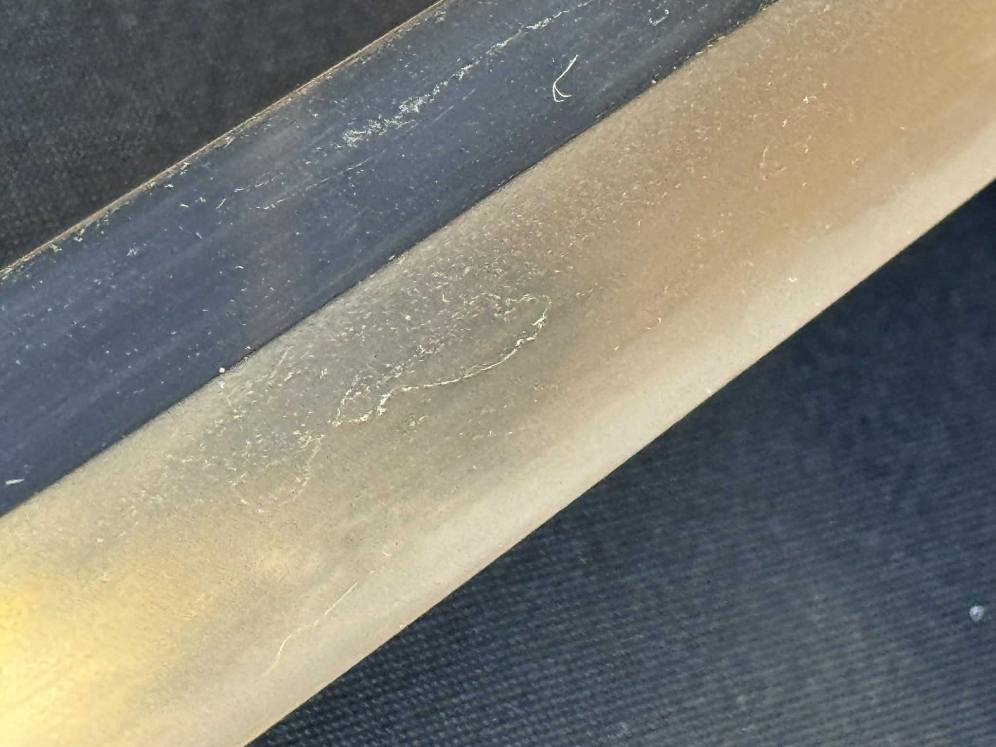 Antique Nihonto - Late Muromachi (450-500 years old) Nagamaki Naoshi Katana, signed Mitsunaga - NBTHK attributed to Mino Senjuin