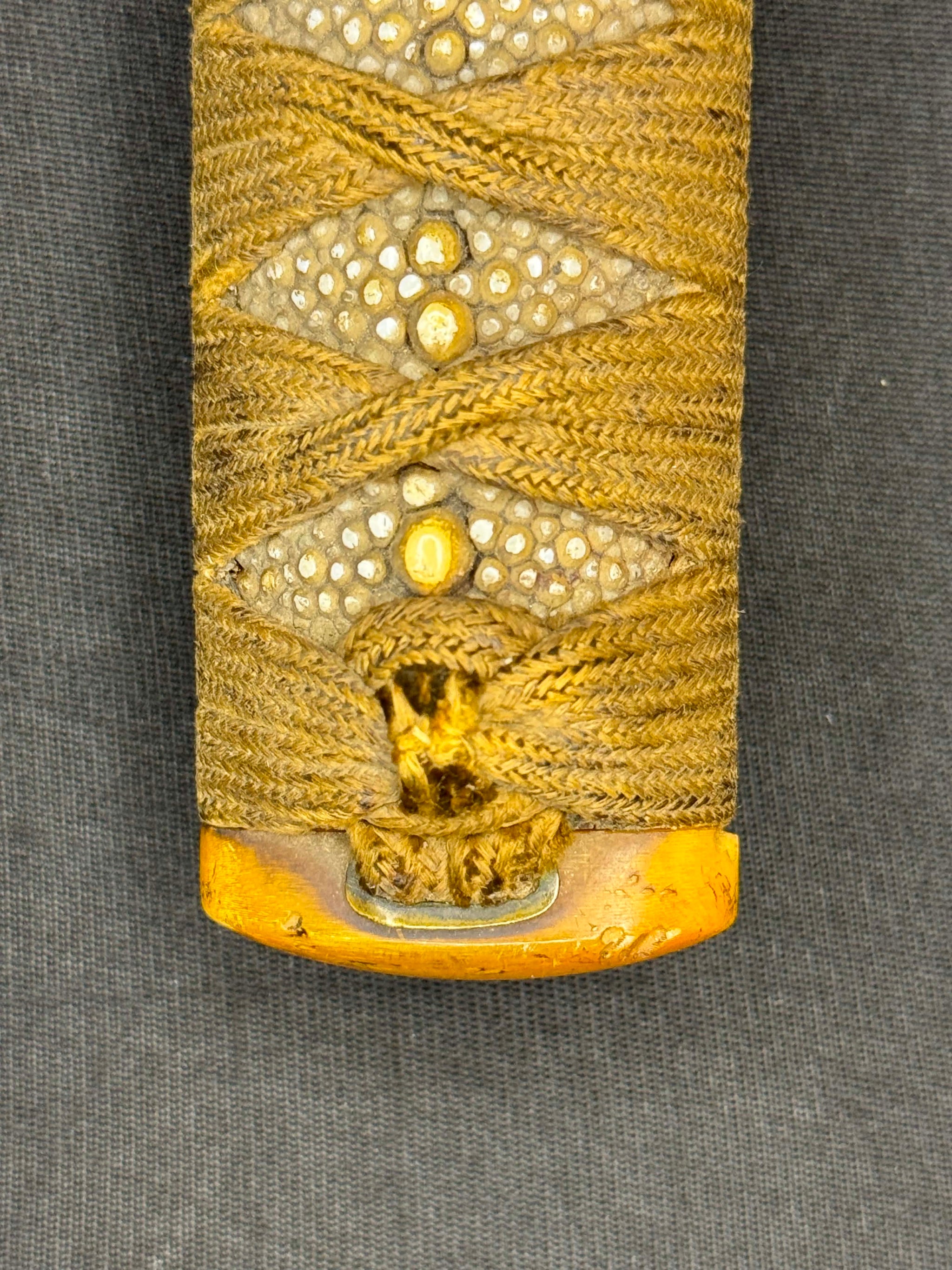Antique Nihonto - Naginata Naoshi Wakizashi in Koshirae
