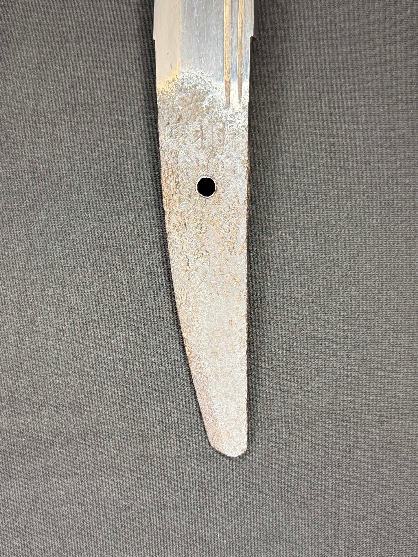 Antique Nihonto - Katakiriha Wakizashi in Shirasaya, Signed Soshu -hiro