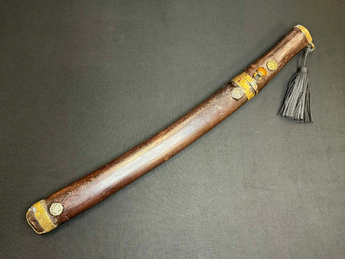 Antique Nihonto - Shobu wakizashi in Koshirae