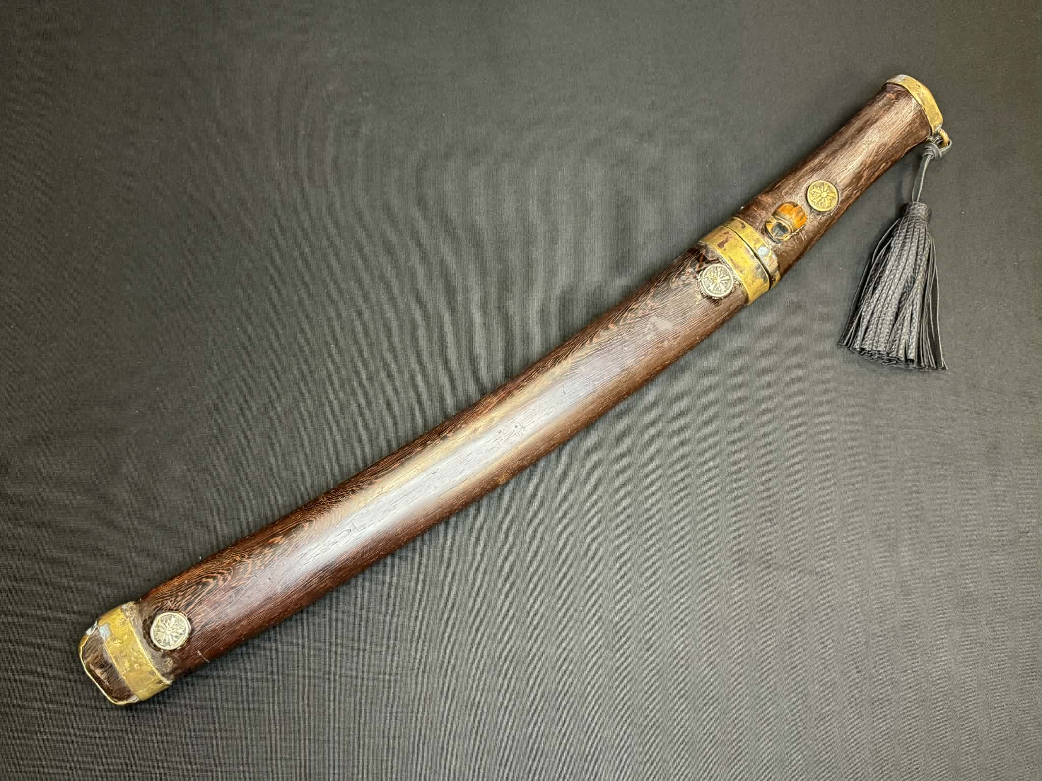 Antique Nihonto - Shobu wakizashi in Koshirae