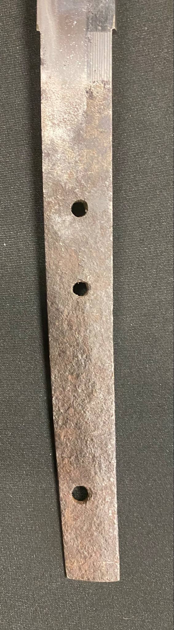 Antique Nihonto - Katana in Shirasaya, Mumei - Early Edo(350-400 years old), NBTHK attributed to Monju Shigekuni