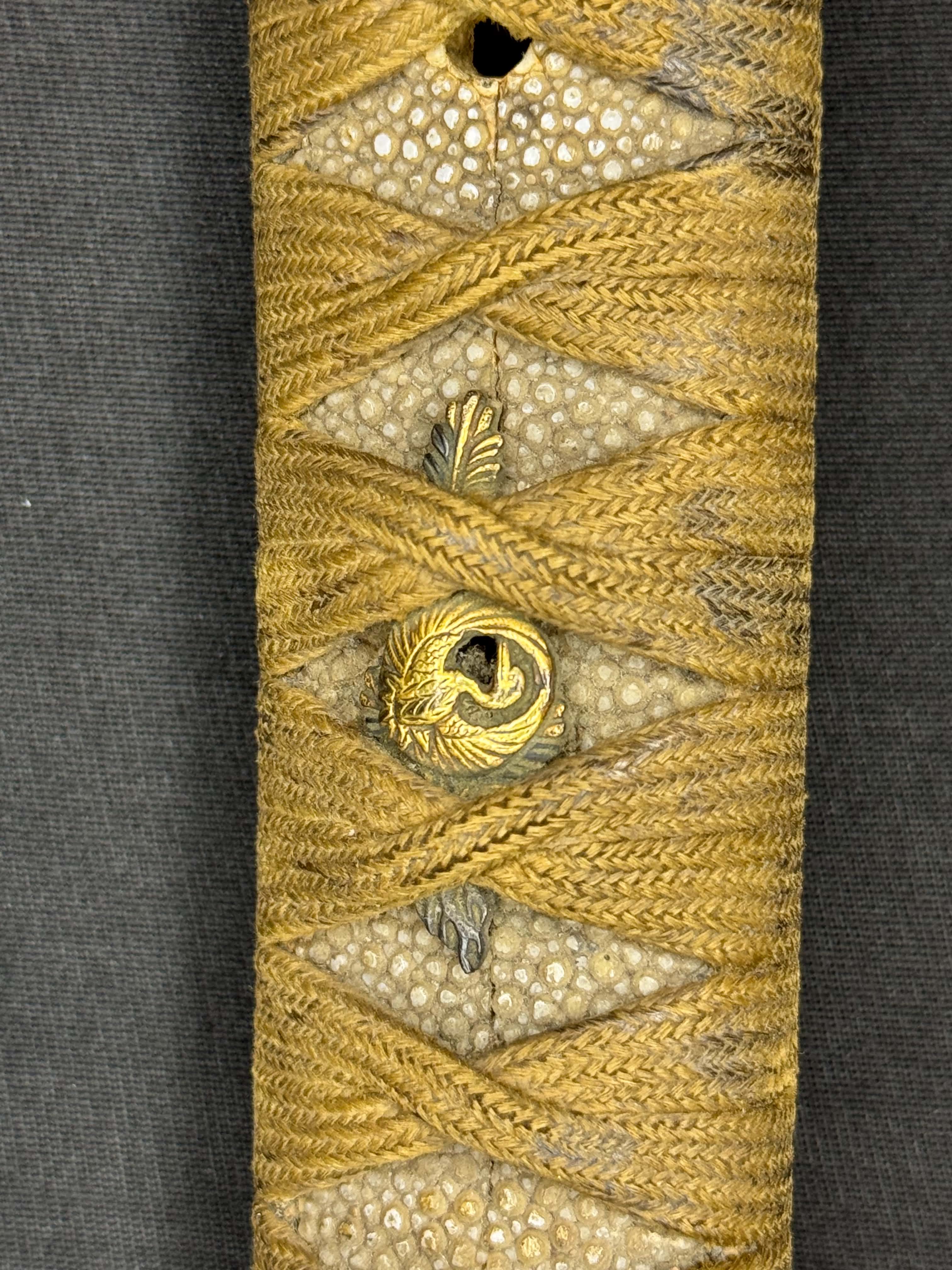 Antique Nihonto - Naginata Naoshi Wakizashi in Koshirae