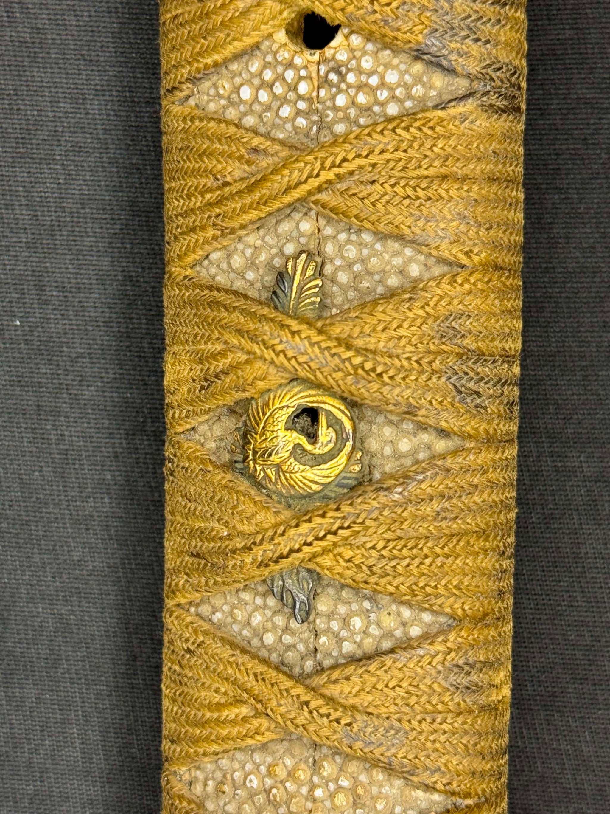 Antique Nihonto - Naginata Naoshi Wakizashi in Koshirae