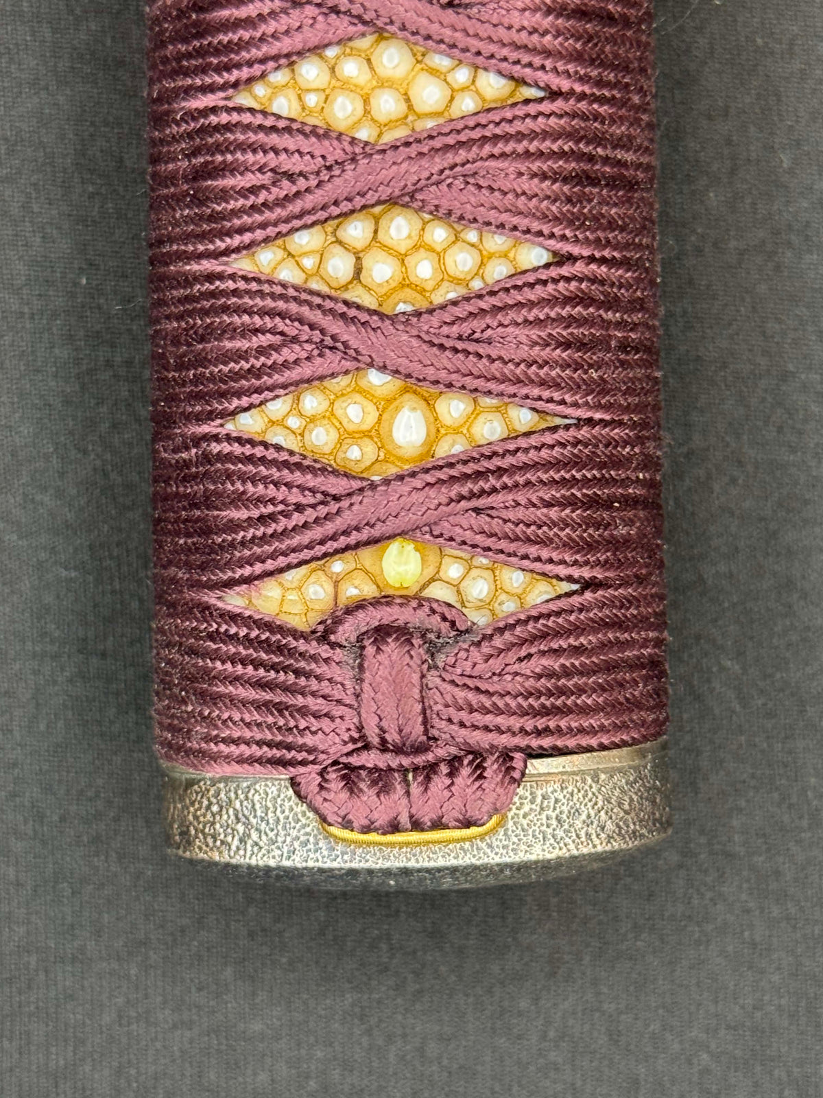 Antique Nihonto - Late Edo GIANT Katana with Koshirae, Signed Koshu Yori Katsuyamajo Minami Hisatsugu Saku Kore, Dated Tenpo 13 (1842) February, NBTHK Certified