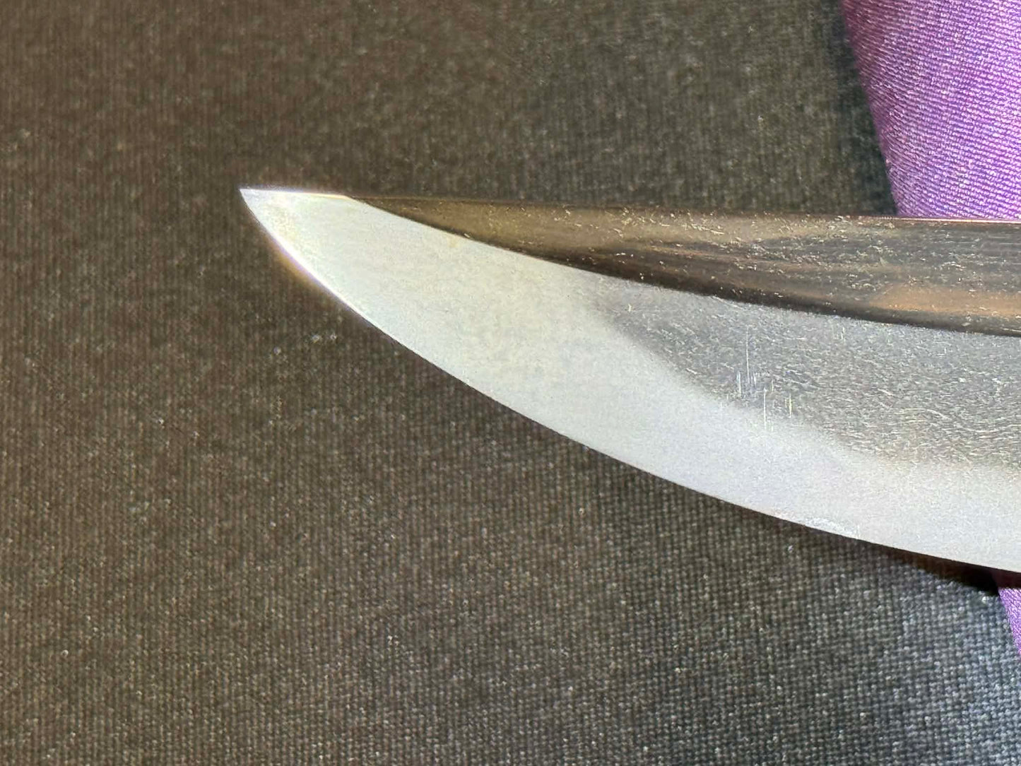 Antique Nihonto - Naginata Naoshi Wakizashi in Shirasaya - signed Echizen Kuni Ju Kanenori, NBTHK certified