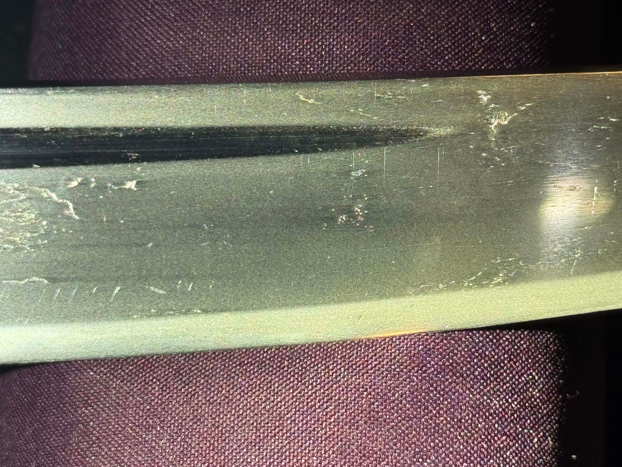 Antique Nihonto - Muromachi Period (500 years old) Wakizashi in Shirasaya - signed Soshu Ju Hiromasa