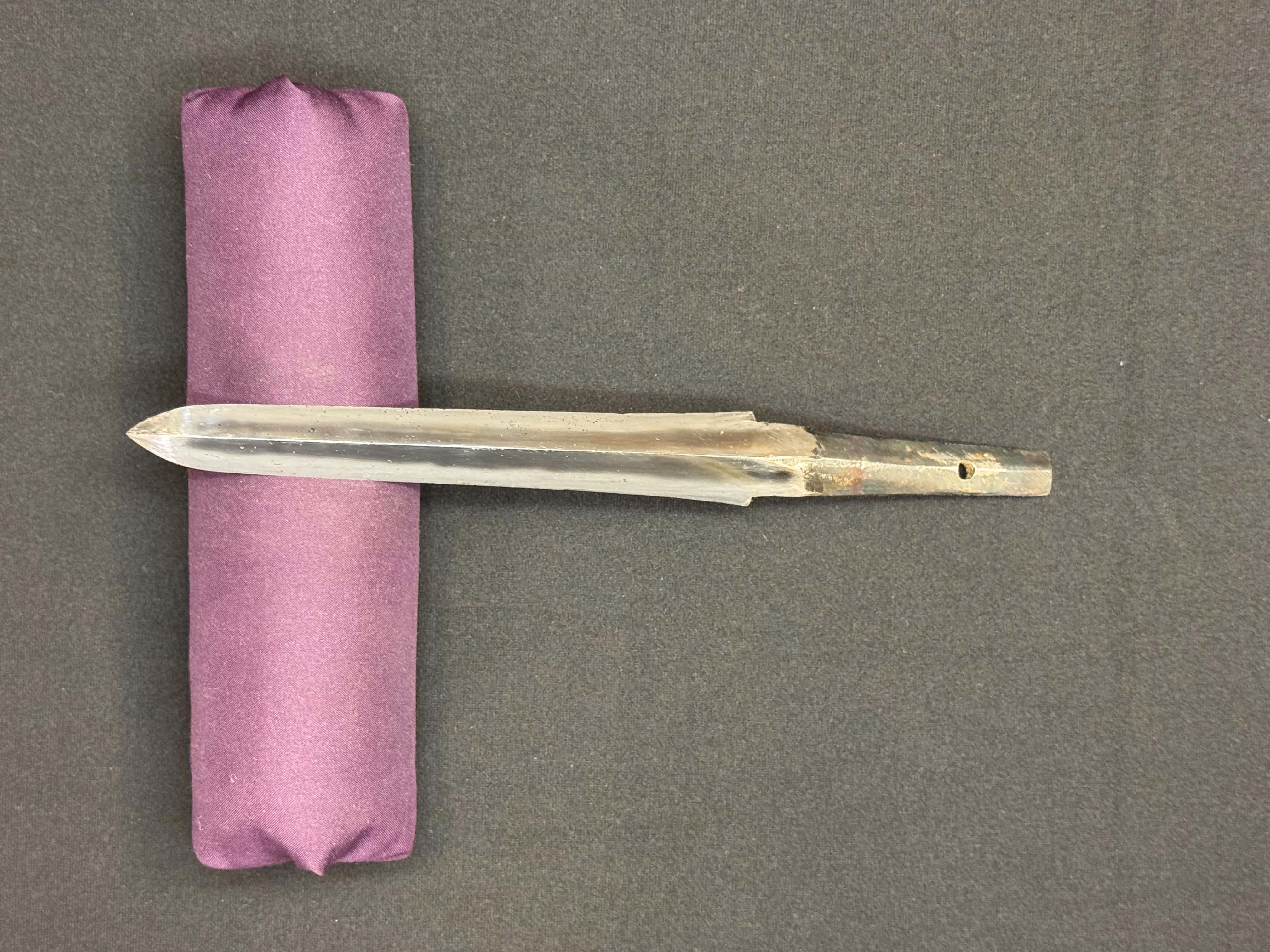 Antique Nihonto - Sankaku Yari in Tanto Koshirae