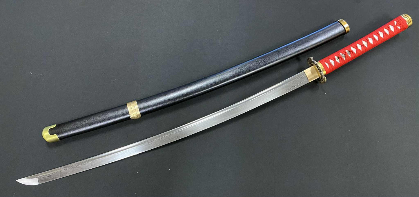Phoenix Armory Ninja Gaiden Katana - Ryu Hayabusa - Damascus