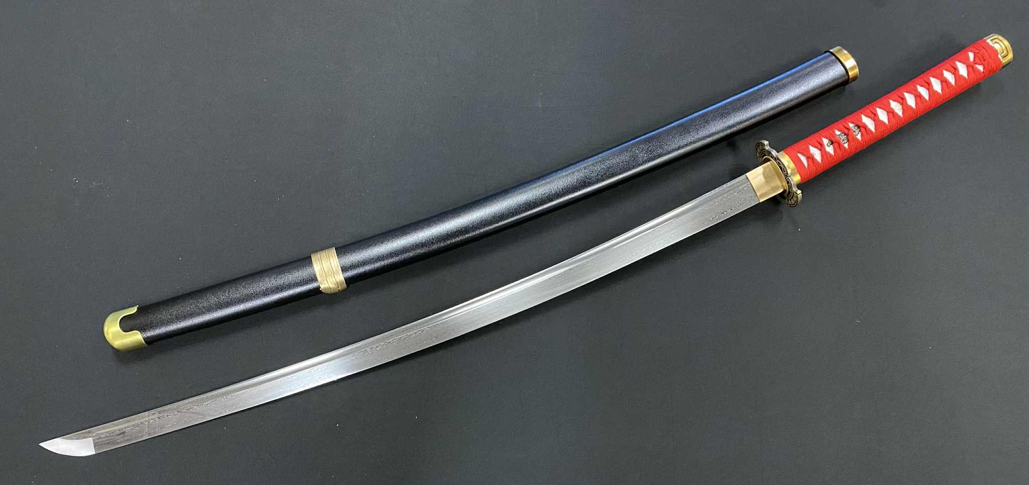 Phoenix Armory Ninja Gaiden Katana - Ryu Hayabusa - Damascus