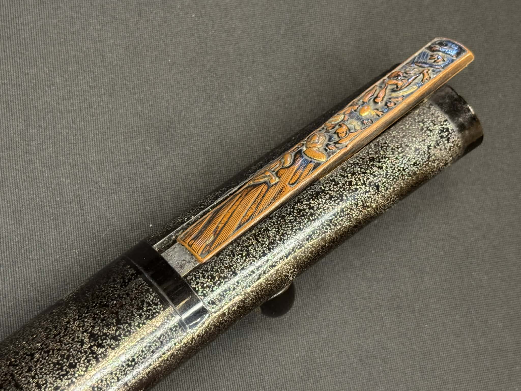 Antique Nihonto - Wakizashi in Koshirae with Dragon Nanban Tsuba