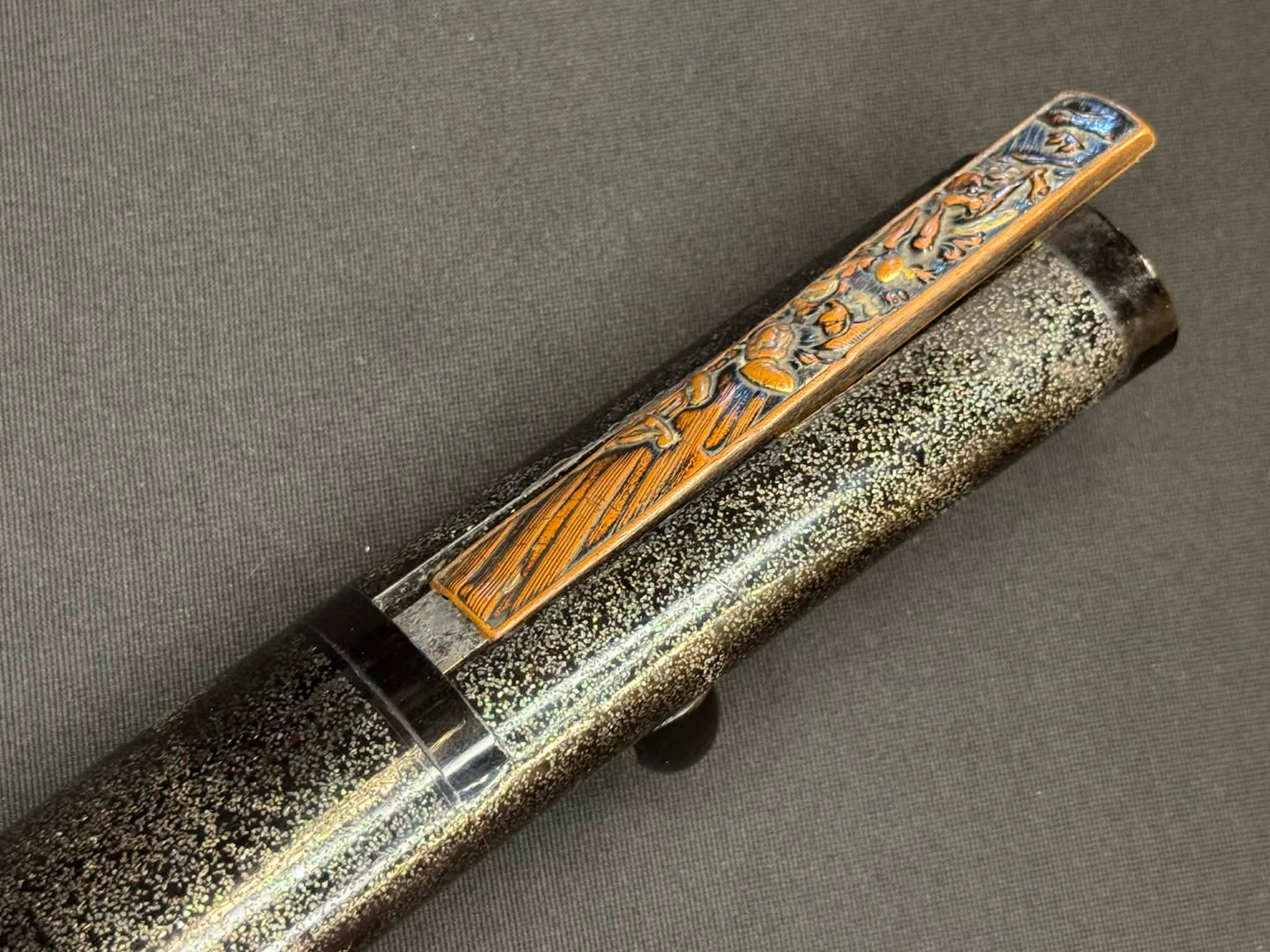 Antique Nihonto - Wakizashi in Koshirae with Dragon Nanban Tsuba