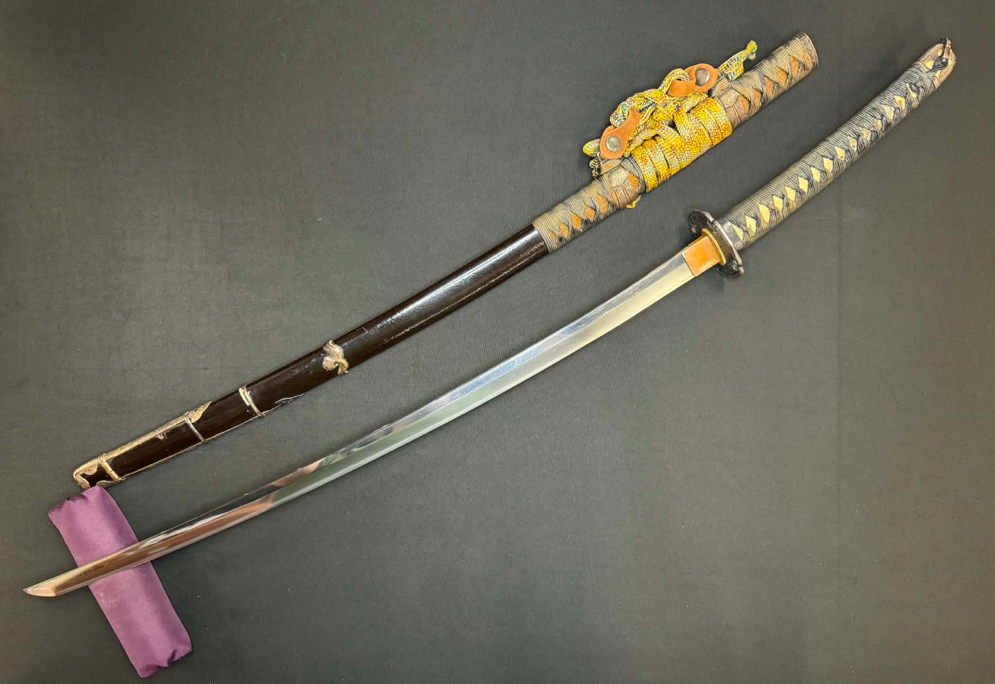 Antique Nihonto - Katana with Tachi Koshirae, Toensha Attributed to Bizen Yoshimitsu