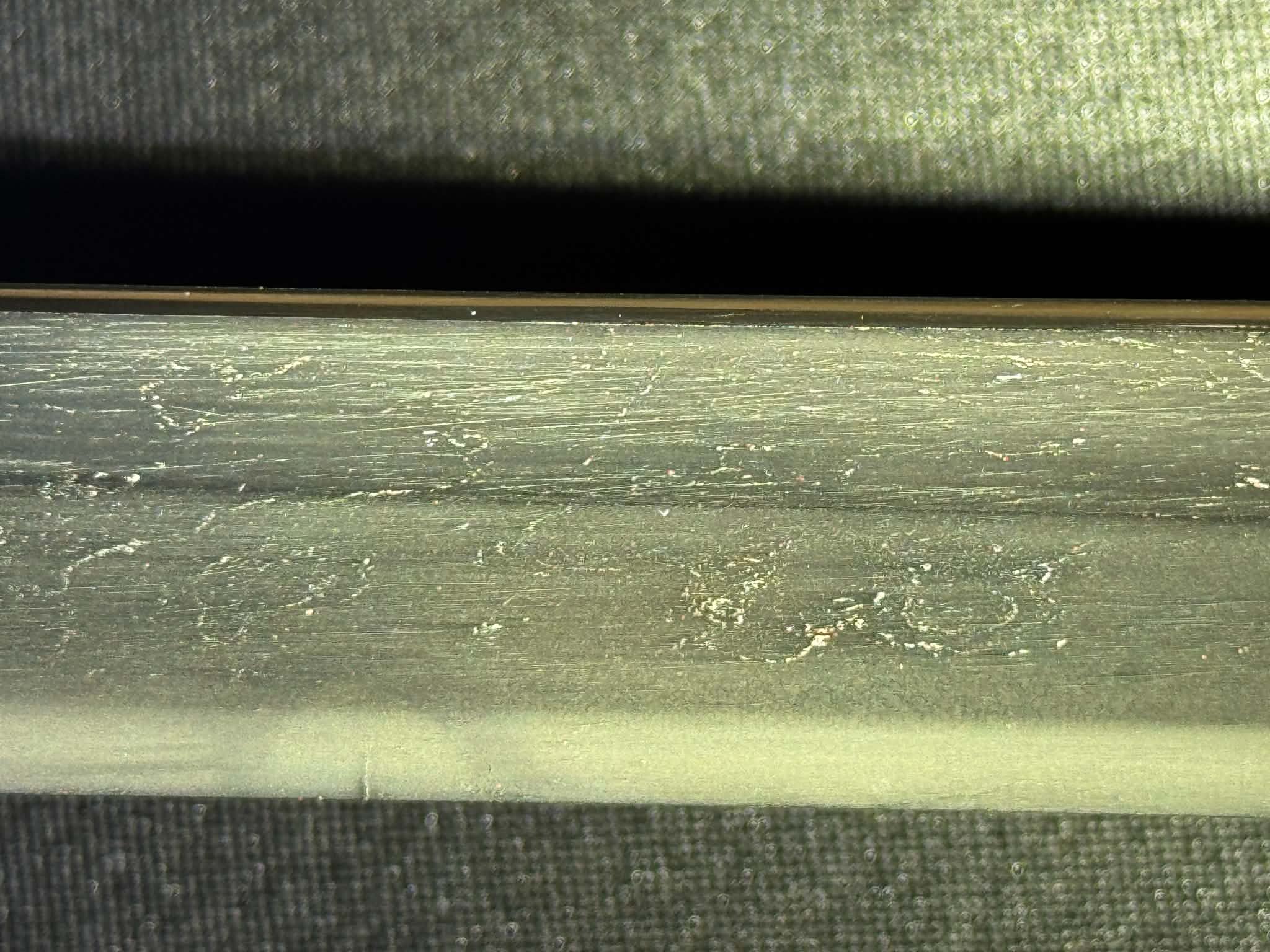 Antique Nihonto - VERY LONG Katana in Shirasaya - hagire