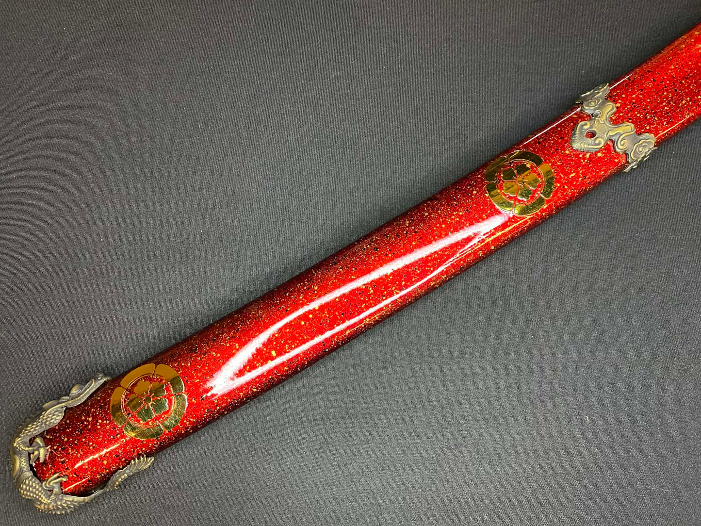 Dragonspring Emperor Tachi - Ruby Water Dragon - Kogarasu Hitatsura