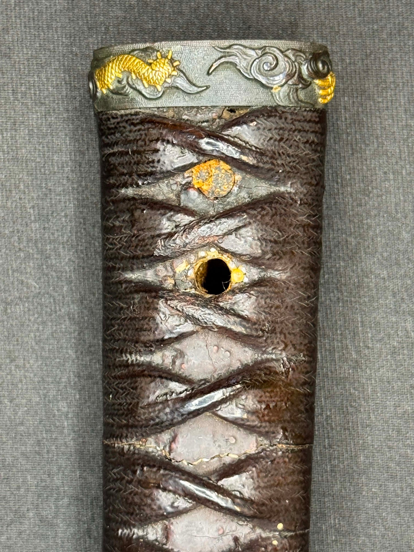 Antique Nihonto - Early Edo (300-350 years old) Katana in Koshirae, signed Yokoyama Ueno Daijo Fujiwara Sukesada (not verified)