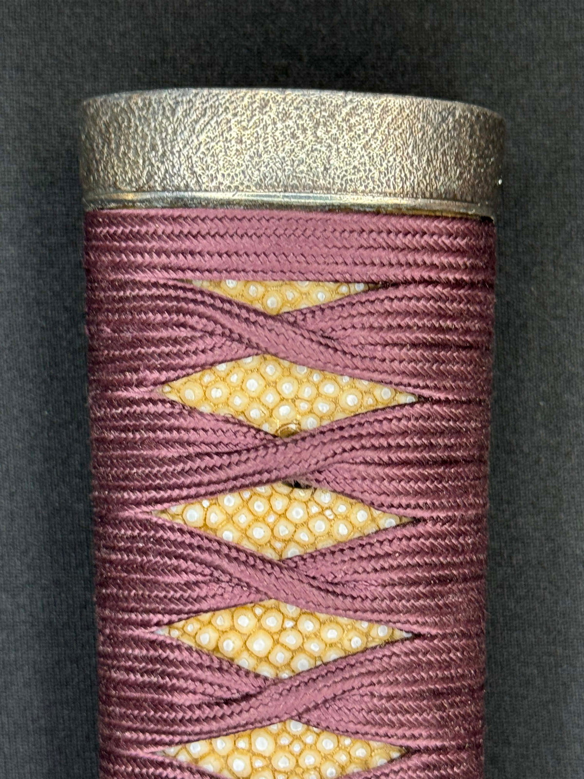 Antique Nihonto - Late Edo GIANT Katana with Koshirae, Signed Koshu Yori Katsuyamajo Minami Hisatsugu Saku Kore, Dated Tenpo 13 (1842) February, NBTHK Certified