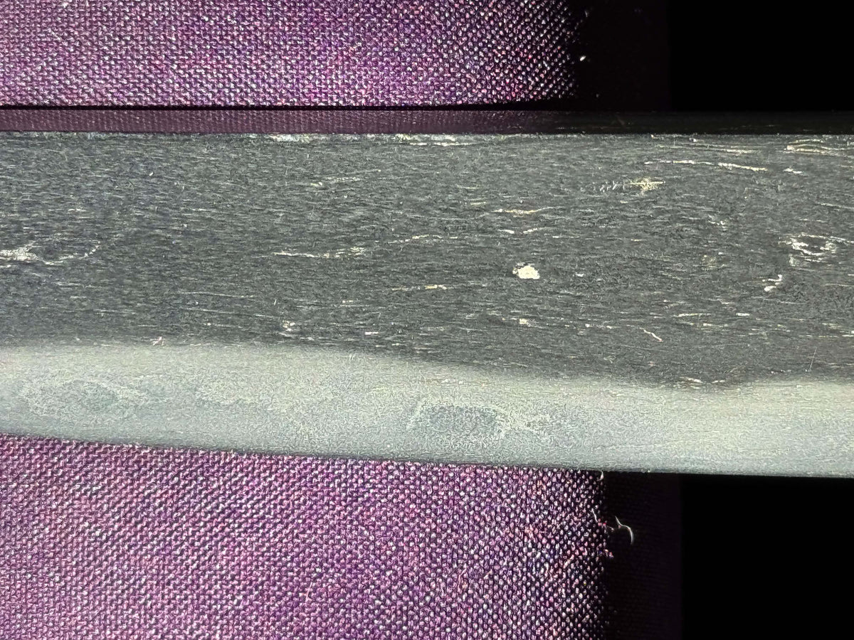 Antique Nihonto - Late Muromachi (4-500 years old) Armor Piercer Tanto in shirasaya,NBTHK attributed to Iehisa (Mino Tradition)