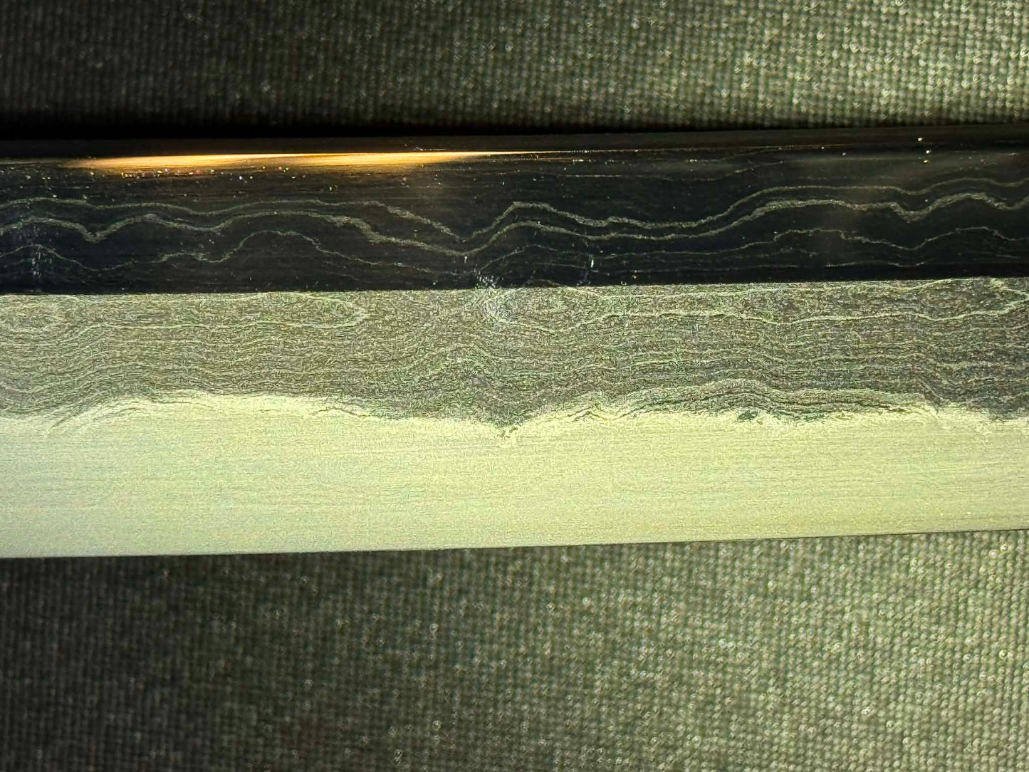 Masterwork Phoenix Armory Katana - Dark Vanguard Handachi Folded Steel