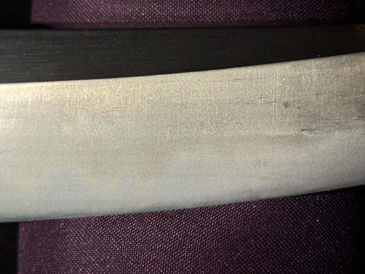 Antique Nihonto - Osoraku Tanto in Shirasaya, Signed Nio Father Kiyomori and Son Kiyozane, Made of Nanbantetsu, NBTHK Certified