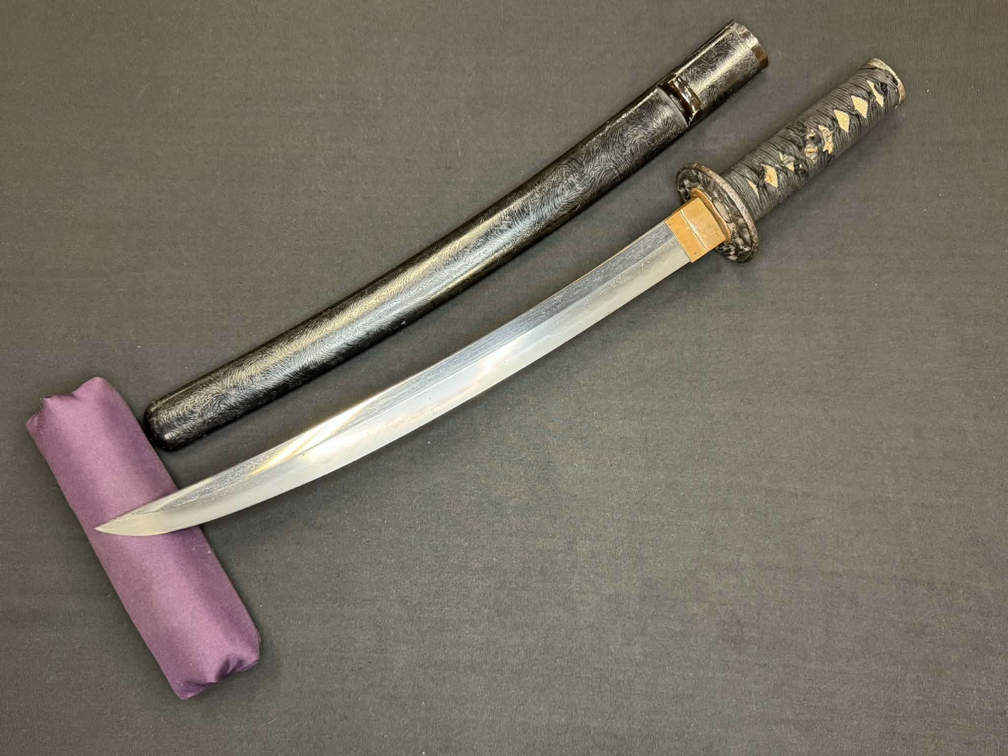 Antique Nihonto - late Muromachi (500 years old) Wakizashi in Koshirae