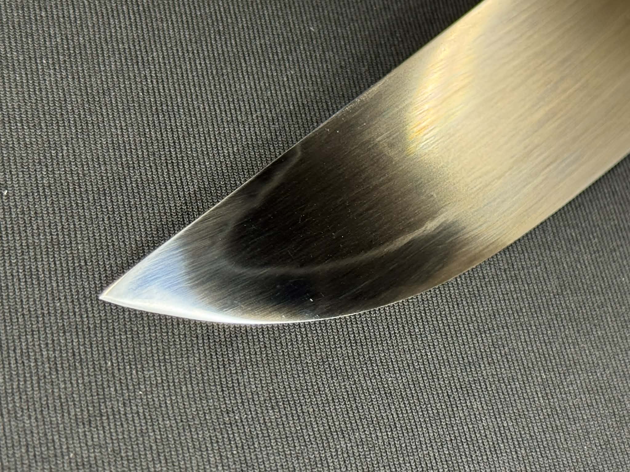 Legacy Blades Samgakdo -  Korean Mat Cutter - 1095 Clay Tempered Carbon Steel 40mm