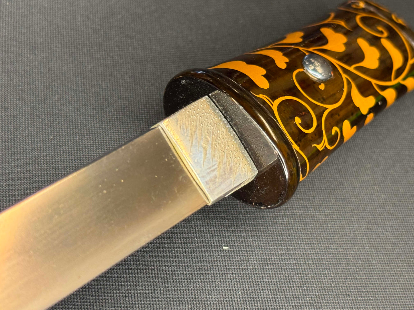 Antique Nihonto - thiccc Yoroi Doshi Armor Piercer Tanto with Koshirae