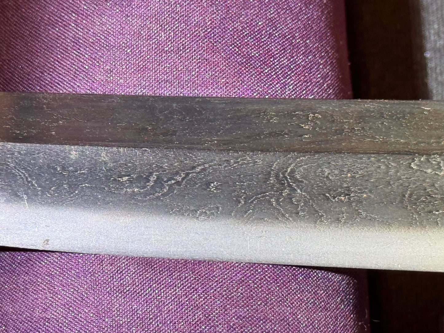 Antique Nihonto - Muromachi (5-600 years old) Kanmuri Otoshi Tanto in Shirasaya, NBTHK attributed to Chikushi Ryokai
