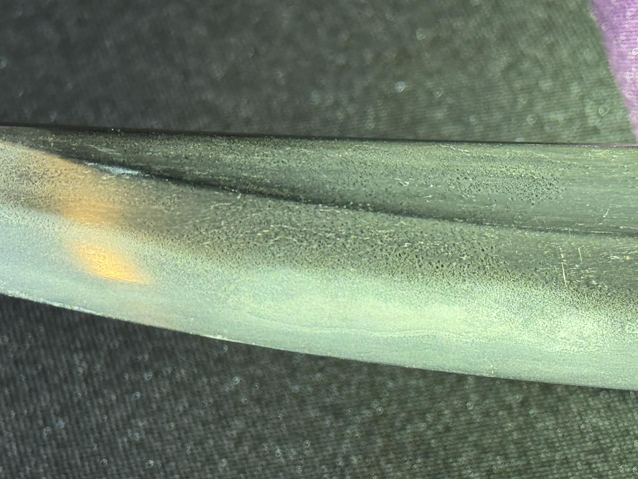 Antique Nihonto - Late Muromachi  (500 years old) Nagamaki Naoshi Wakizashi in Shirasaya, signed Yasunori (NBTHK certified)