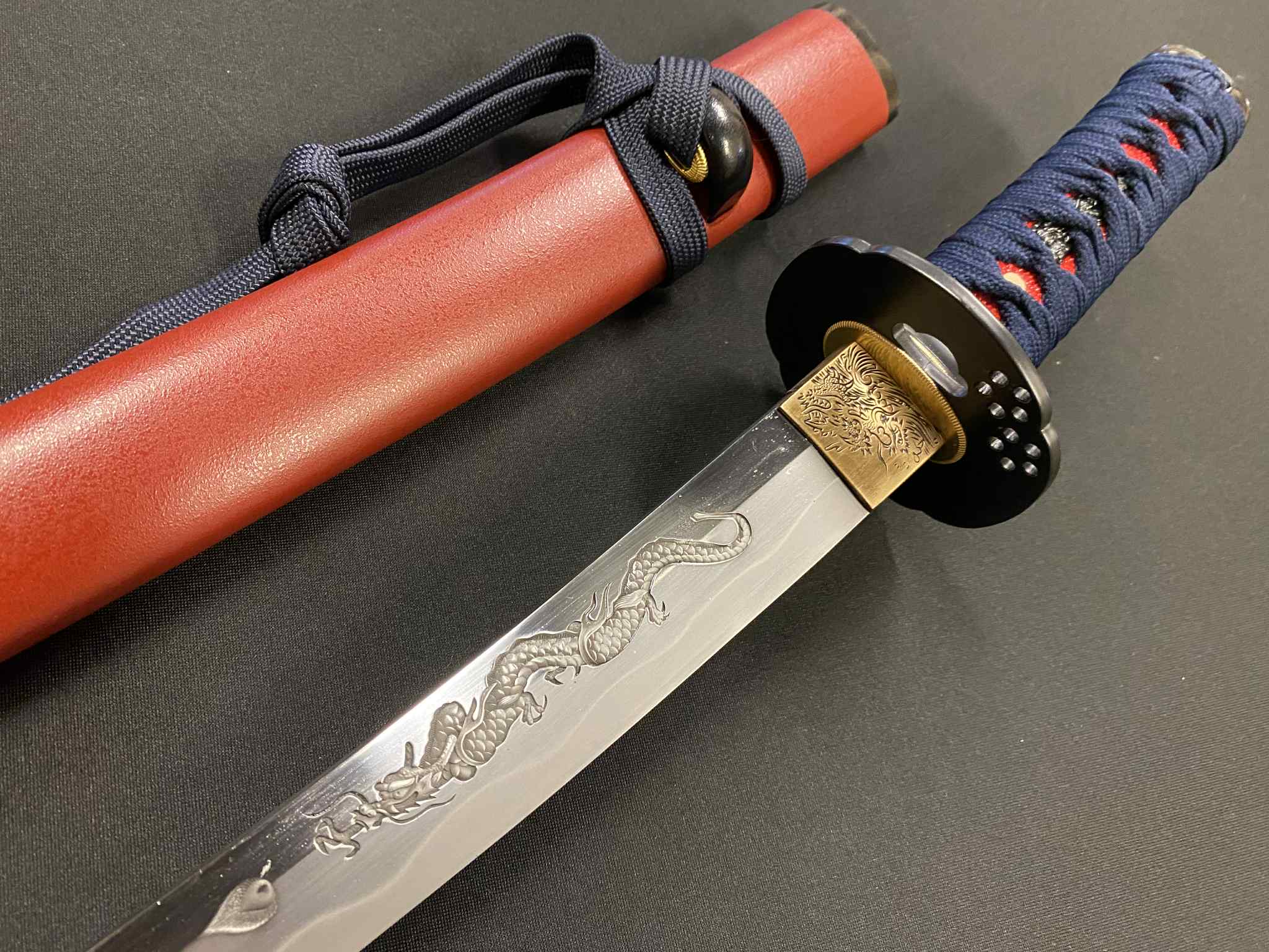 MADE TO ORDER Phoenix Armory Tanto - Cherry Dragon - T10