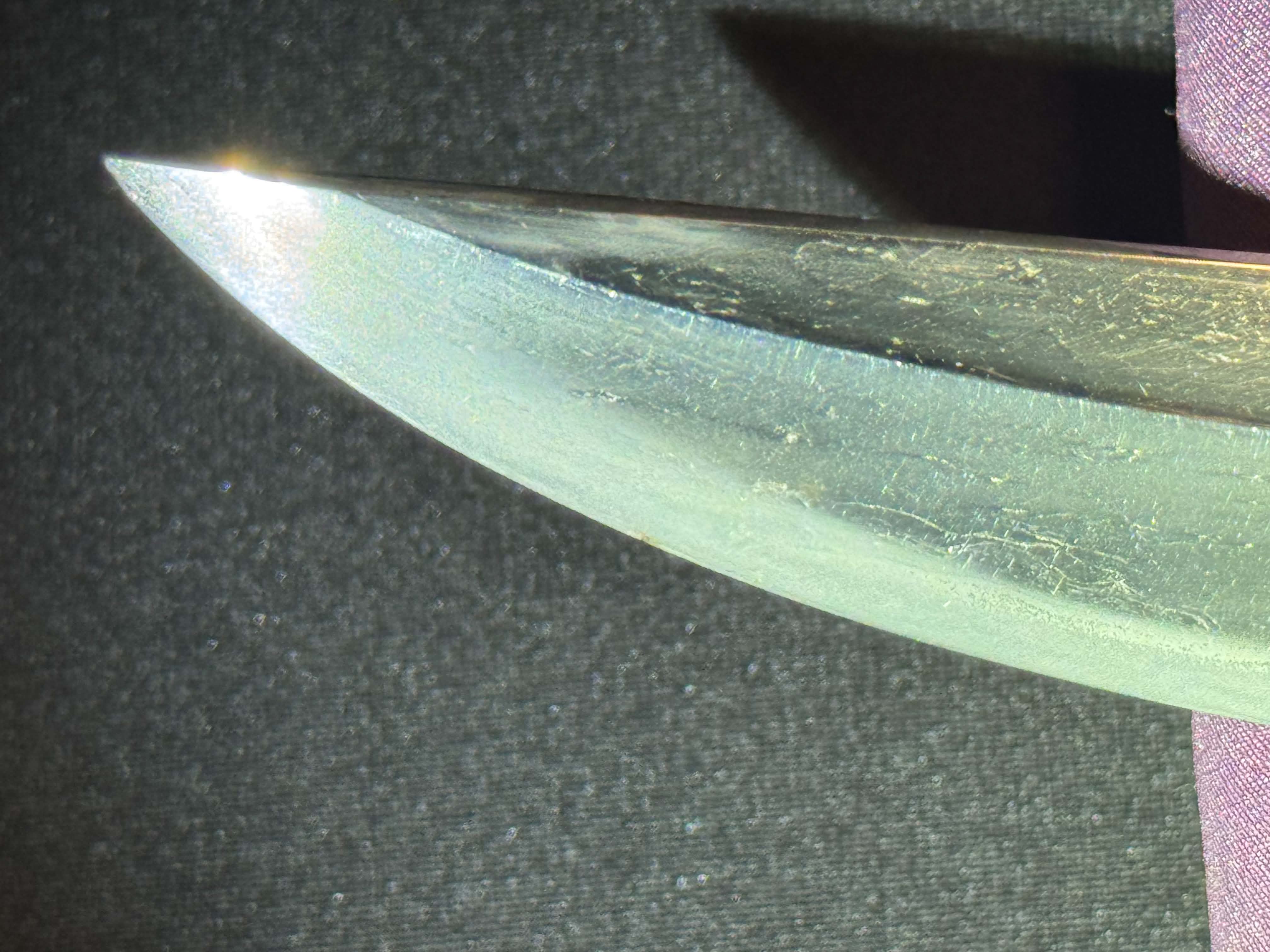 Antique Nihonto - Shobu Wakizashi in Koshirae, NBTHK attributed to Kai Mihara