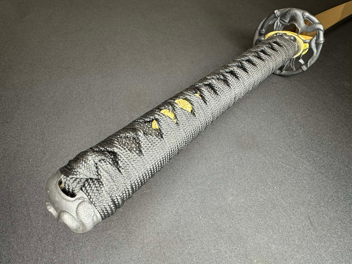 Legacy Blades Samgakdo Korean Mat Cutter - scarlet raptor - 1095 Clay Tempered Carbon Steel 40mm