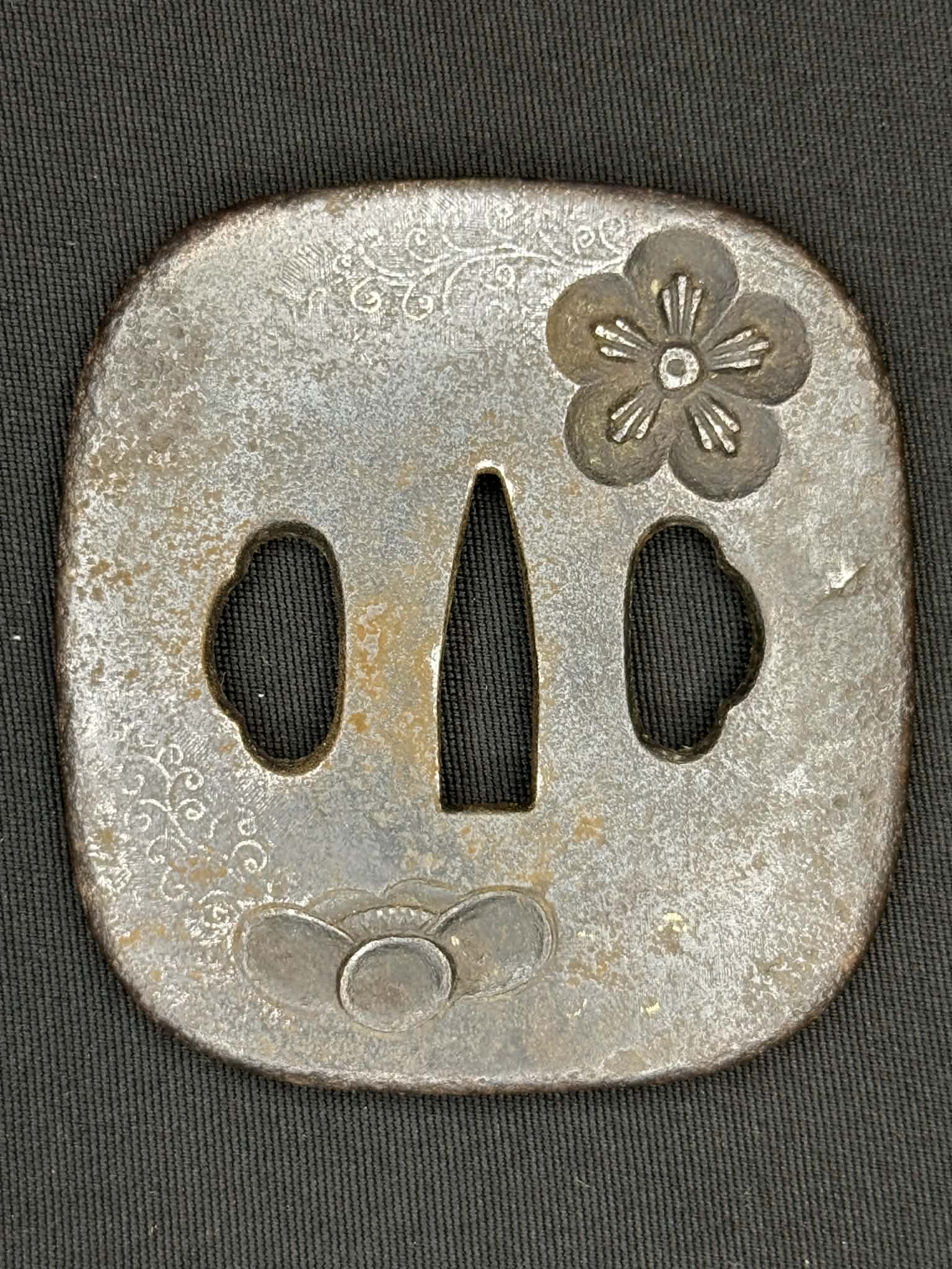 Antique Nihonto - Wakizashi in Plum Koshirae