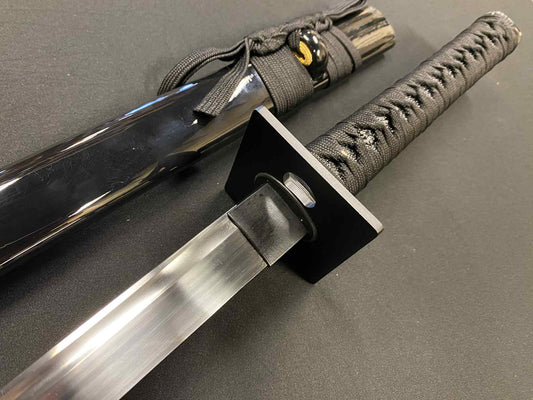 Phoenix Arms Short Ninjato 65Mn Silver Blade Ninja Sword - Chokuto