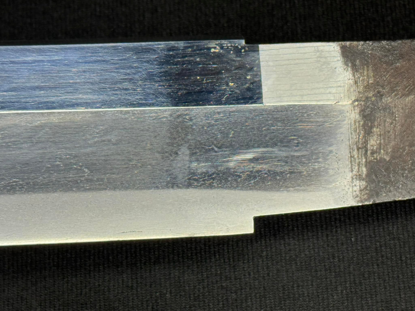 Antique Nihonto -  Shinshinto (150-225 years old) Tanto in shirasaya - singed Kanekage, certified by NBTHK