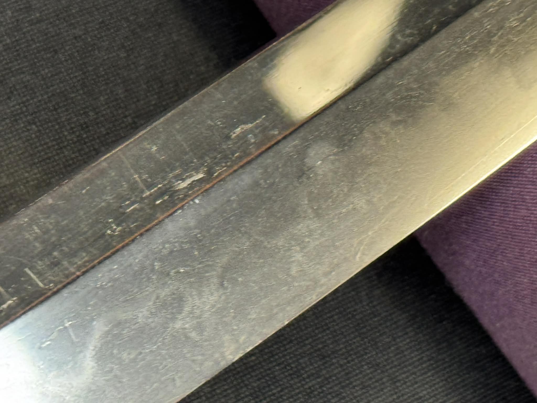 Antique Nihonto - Naginata Naoshi Wakizashi in Shirasaya - NBTHK Attributed to Osafune Sukesada