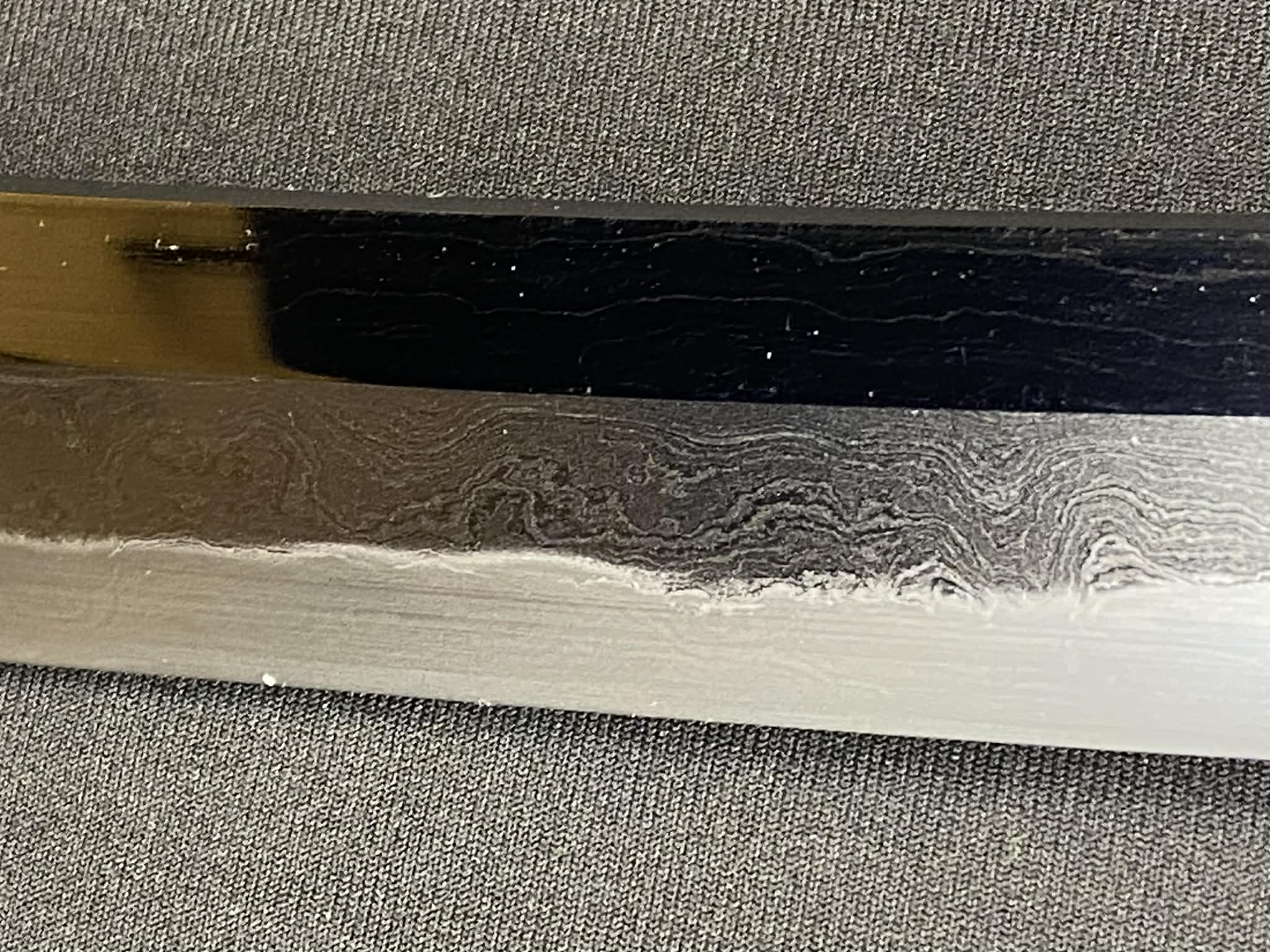 Masterwork Phoenix Armory Katana - Scarlet Vanguard Handachi Folded Steel