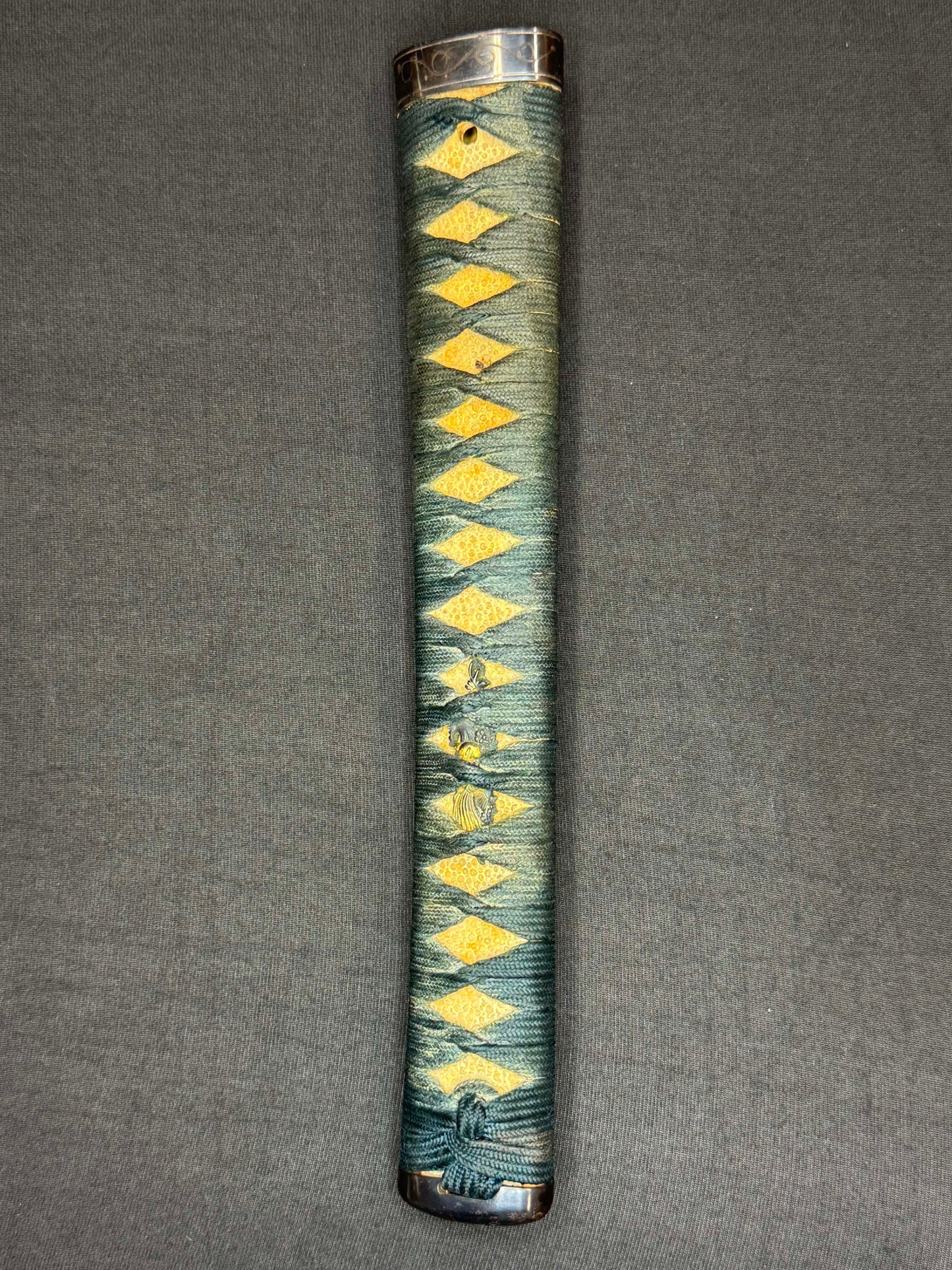 Antique Nihonto - Naginata Naoshi Wakizashi in Koshirae