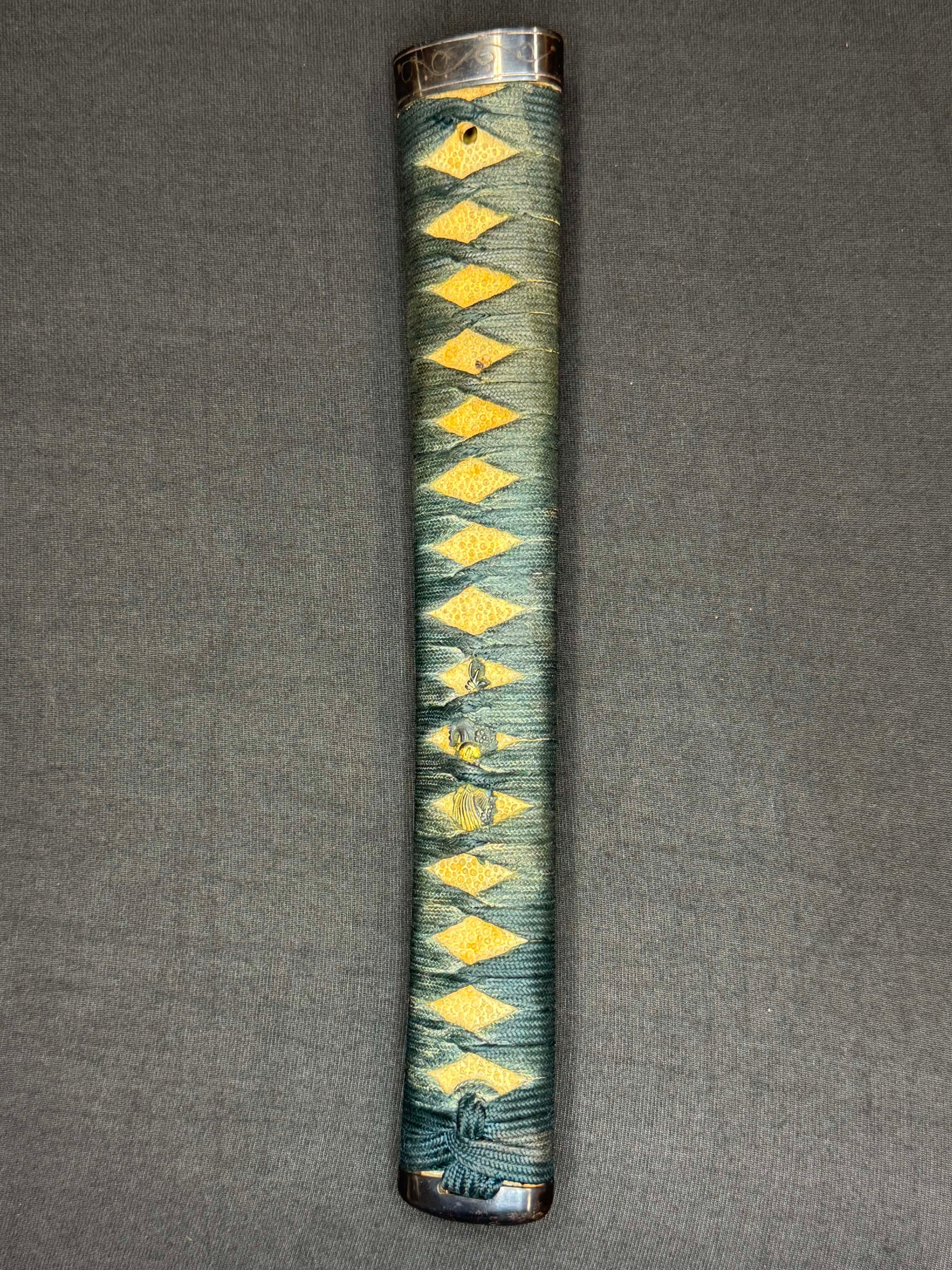 Antique Nihonto - Naginata Naoshi Wakizashi in Koshirae