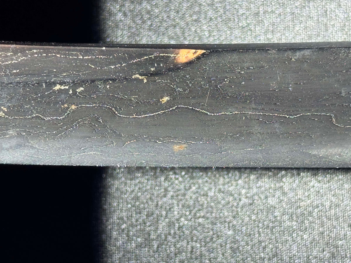 Antique Nihonto - Kanmuri Tanto in Koshirae, signed Hiromasa (not verified)